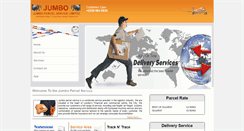 Desktop Screenshot of jumboparcelservice.com